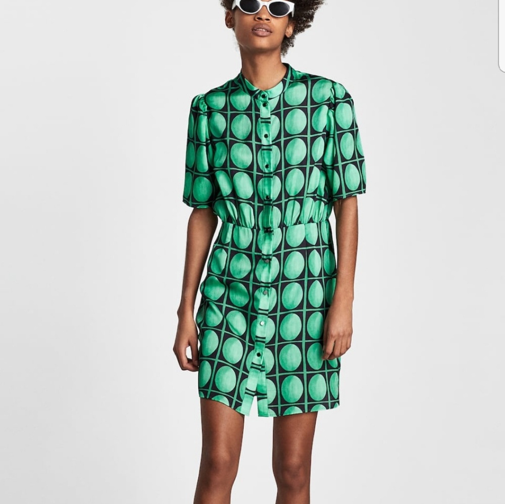 Zara printed Dress